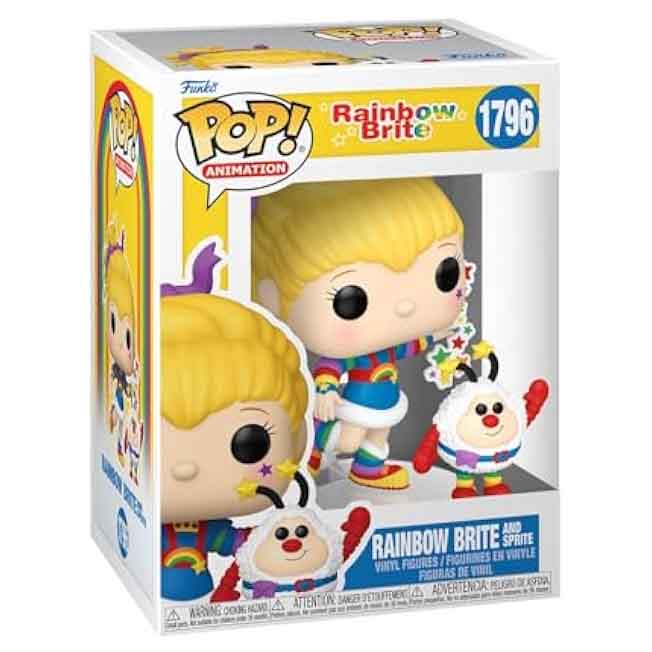 FUNKO POP! ANIMATION RAINBOW BRITE RAINBOW BRITE AND SPRITE no1796