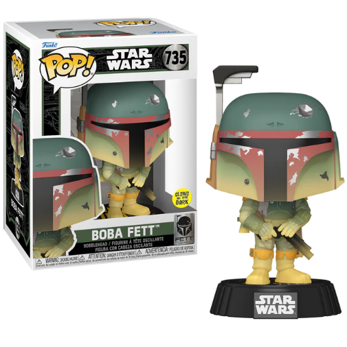 FUNKO POP! STAR WARS BOBA FETT GITD no735