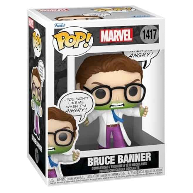 FUNKO POP! MARVEL BRUCE BANNER DON’T MAKE ME ANGRY no1417
