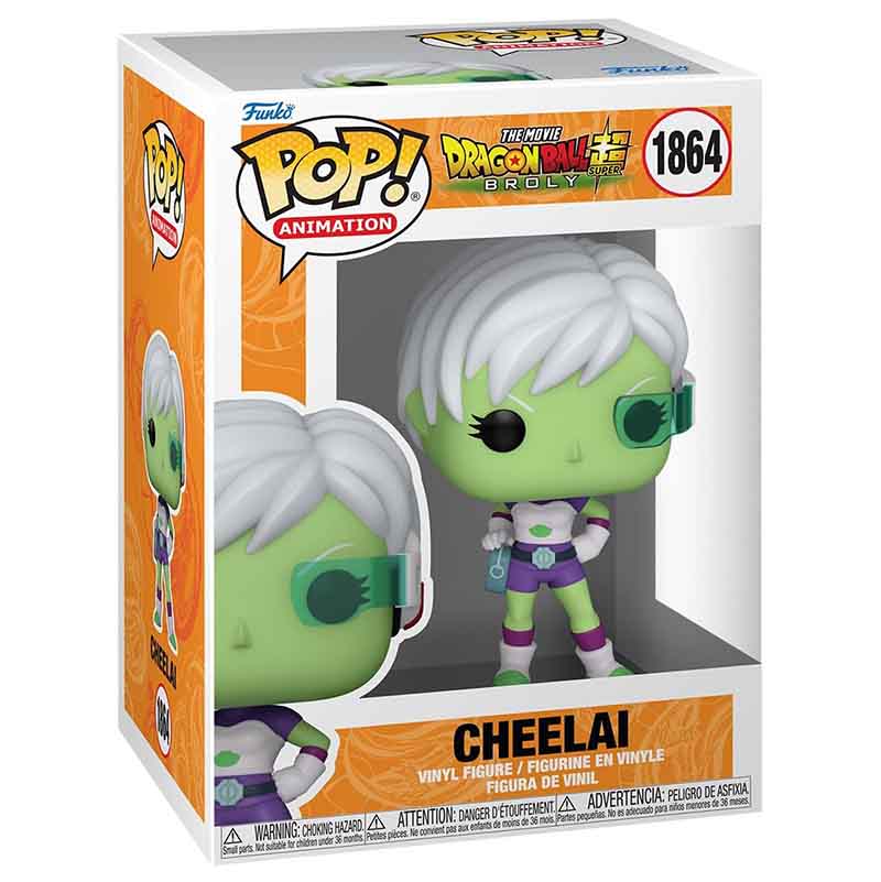 FUNKO POP! ANIMATION DRAGON BALL THE MOVIE BROLY CHEELAI no1864