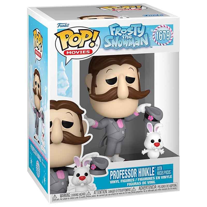FUNKO POP! MOVIES FROSTY THE SNOWMAN PROFESSOR HINKLE WITH HOCUS POCUS no1679