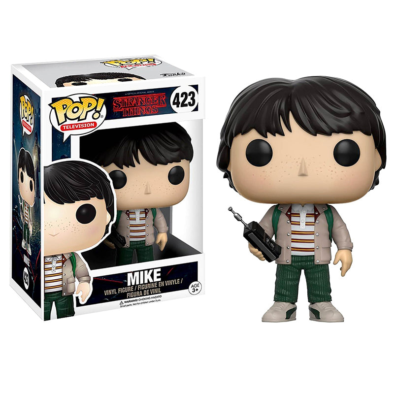 POP! TELEVISION STRANGER THINGS MIKE WITH WALKIE TALKIE no423
