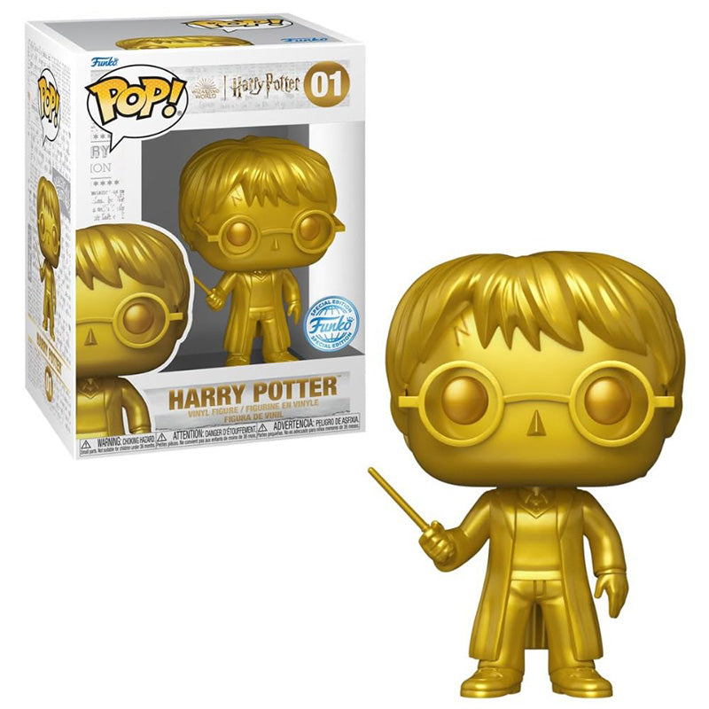 FUNKO POP! HARRY POTTER GOLD HARRY POTTER FUNKO SPECIAL EDITION no01
