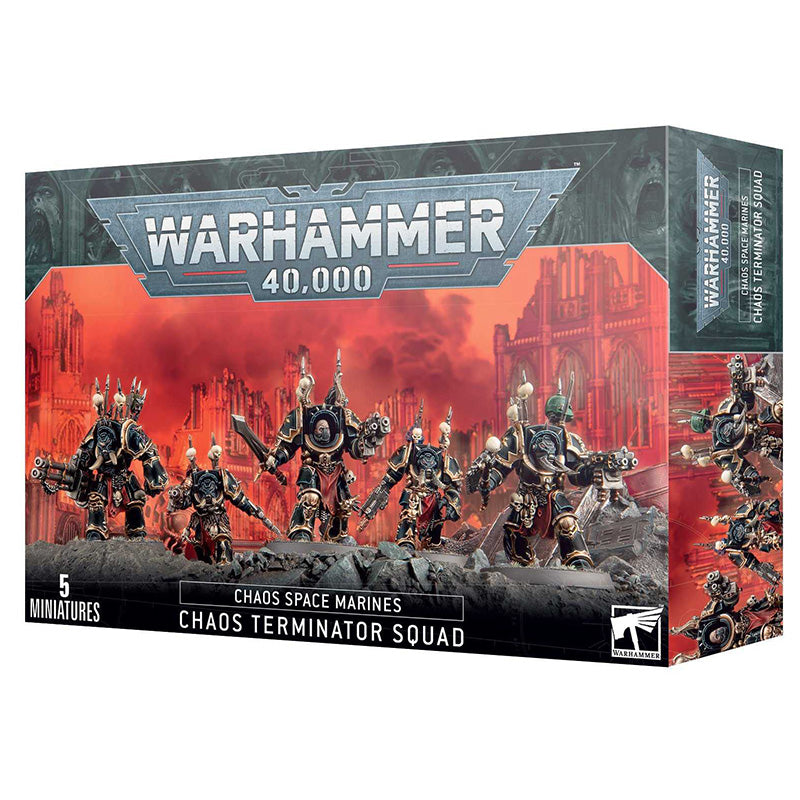 WARHAMMER CHAOS SPACE MARINES TERMINATORS