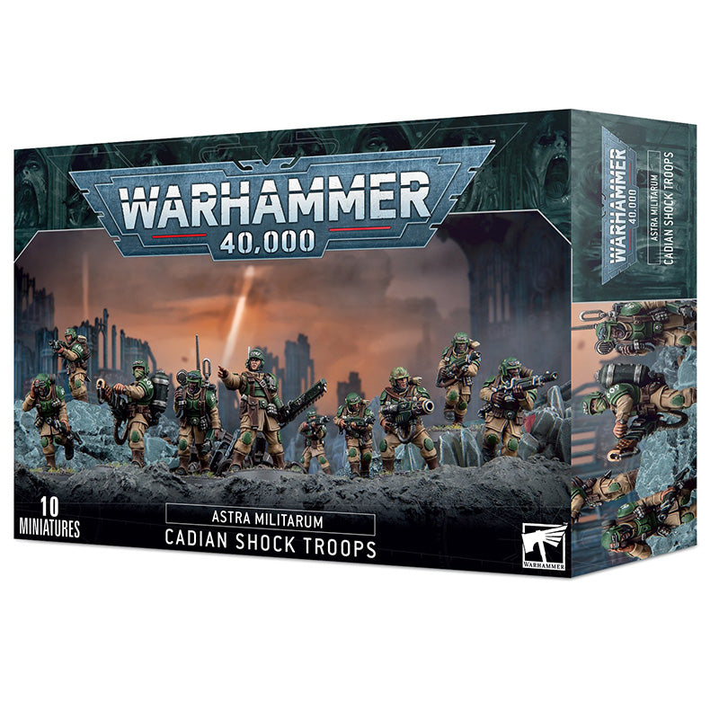 WARHAMMER ASTRA MILITARUM CADIAN SHOCK TROOPS