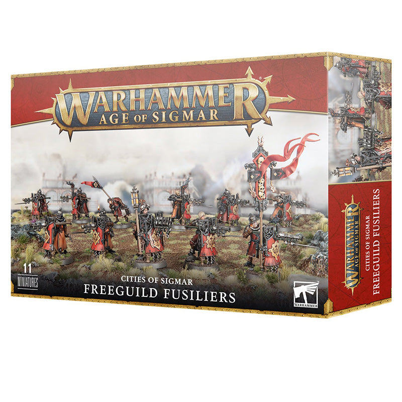 WARHAMMER CITIES OF SIGMAR FREEGUILD FUSILIERS