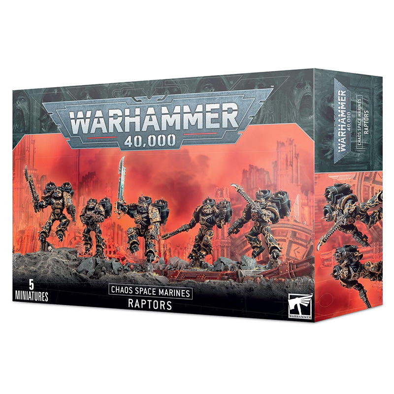 WARHAMMER CHAOS SPACE MARINES RAPTORS