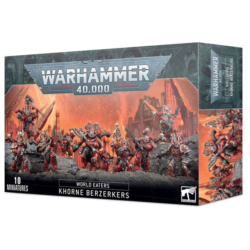 WARHAMMER WORLD EATERS KHORNE BERSERKERS