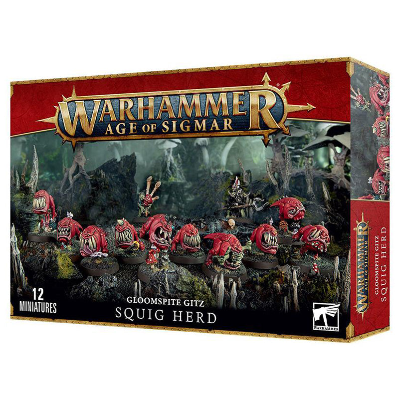 WARHAMMER GLOOMSPITE GITZ SQUIG HERD