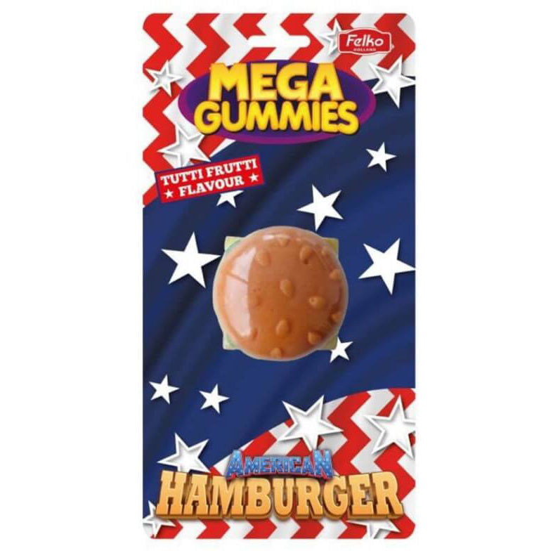 MEGA GUMMIES AMERICAN BURGER 120g
