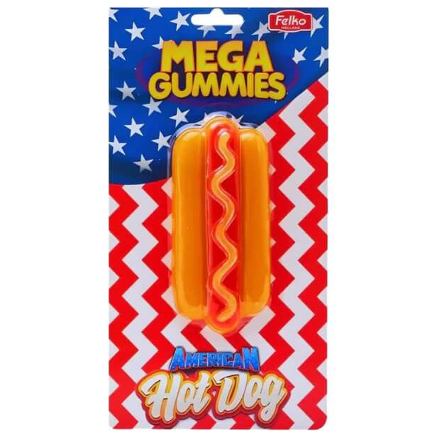 MEGA GUMMIES AMERICAN HOT DOG 120g