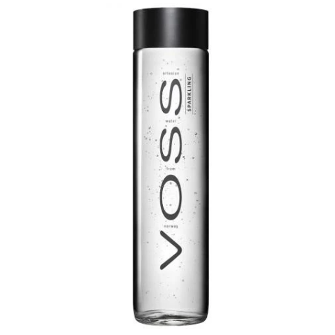 VOSS GLASS BOTTLE SPARKLING WATER 375ml