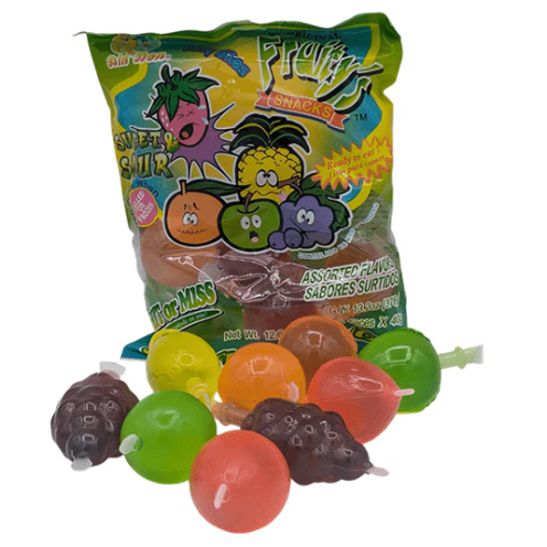 JELLY FRUIT CANDY FRUITY SNACKS SWEET &#038; SOUR 360g