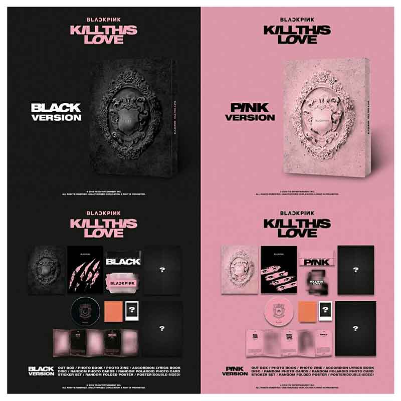 CD BLACKPINK KILL THIS LOVE IMPORT