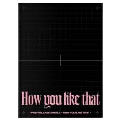 CD BLACKPINK HOW YOU LIKE THAT IMPORT