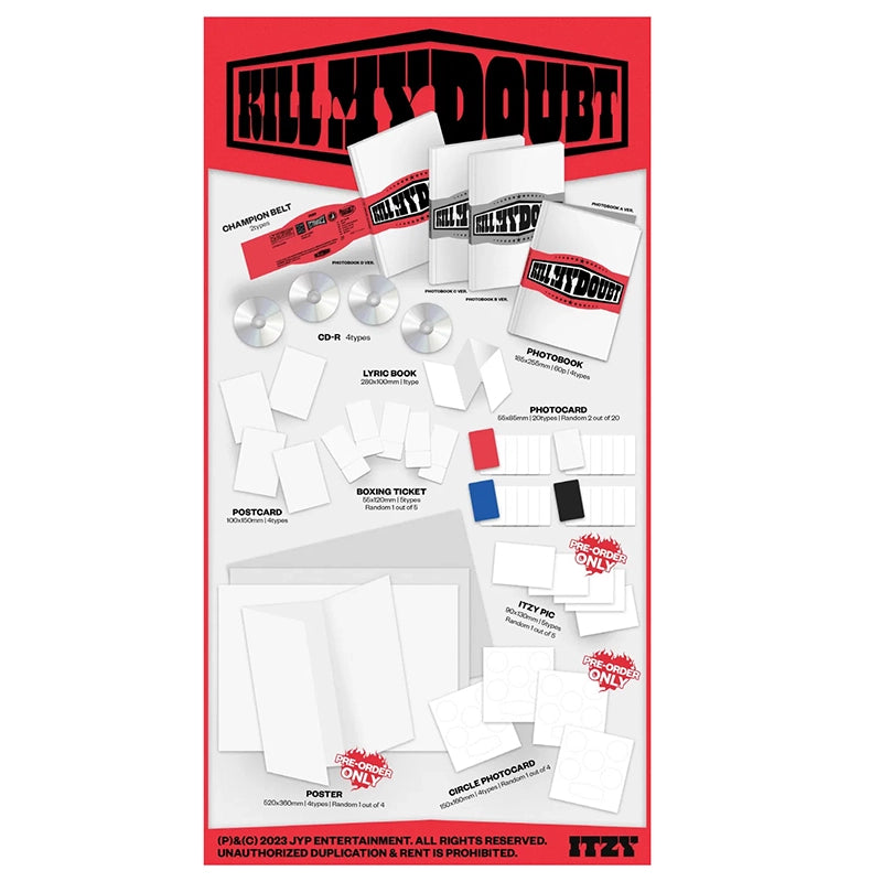 CD ITZY KILL MY DOUBT 2