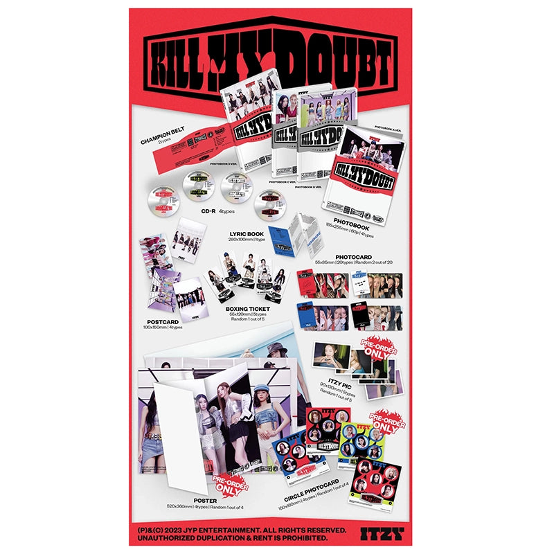 CD ITZY KILL MY DOUBT