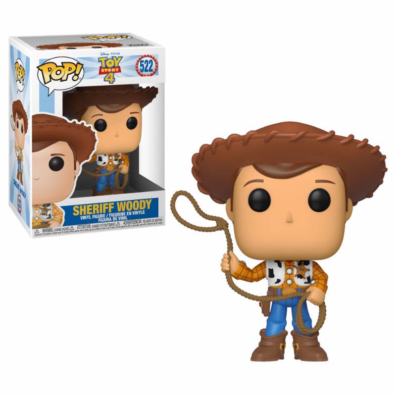FUNKO POP! DISNEY TOY STORY 4 SHERIFF WOODY no522