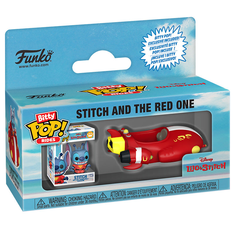 FUNKO BITTY POP! RIDES DISNEY STITCH AND THE RED ONE 2,5cm