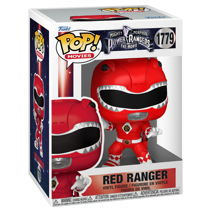 FUNKO POP! MOVIES MIGHTY MORPHIN POWER RANGERS THE MOVIE RED RANGER no1779