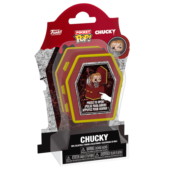 FUNKO POCKET POP! COFFIN MOVIES CHUCKY CHUCKY