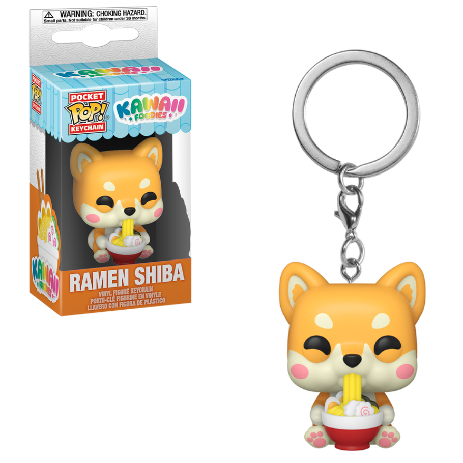 NYCKELRING FUNKO POP! KAWAII FOODIES RAMEN SHIBA