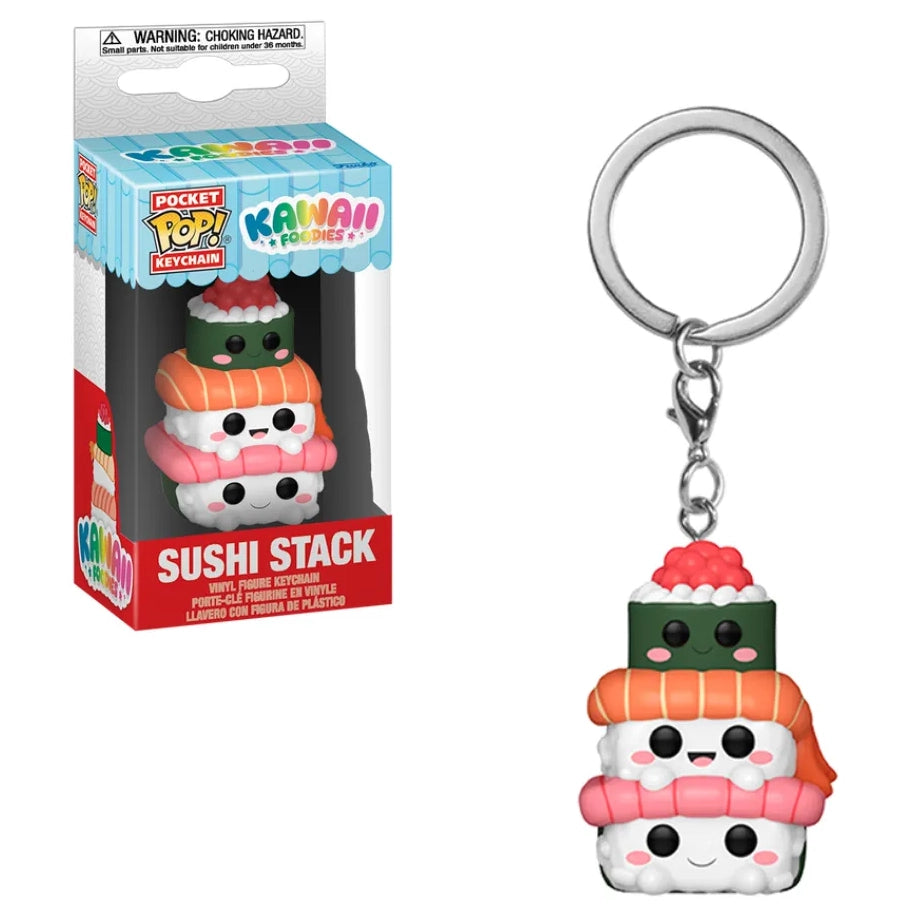 NYCKELRING FUNKO POP! KAWAII FOODIES SUSHI STACK