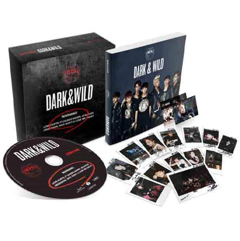 CD BTS DARK & WILD