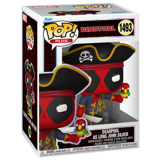 FUNKO POP! PLUS MARVEL DEADPOOL DEADPOOL AS LONG JOHN SILVER no1493