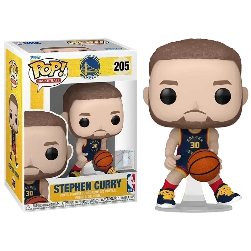 FUNKO POP! NBA GOLDEN STATE WARRIORS STEPHEN CURRY no205