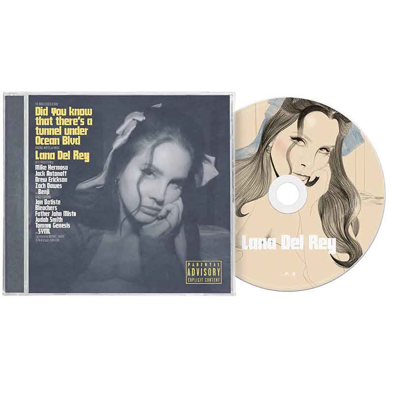 CD LANA DEL RAY DID YOU KNOW THERE´S A TUNNEL UNDER OCEAN BLVD