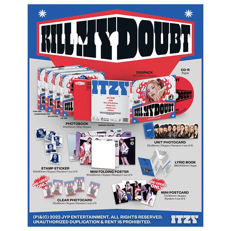 CD ITZY KILL MY DOUBT 2