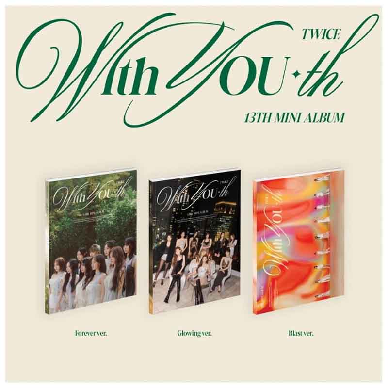 CD TWICE WITH YOU 13TH MINI ALBUM