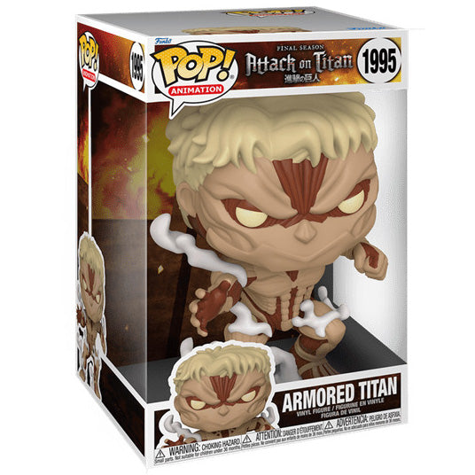 FUNKO POP! SUPER SIZED ANIMATION ATTACK ON TITAN FINAL SEASON ARMORED TITAN no1995