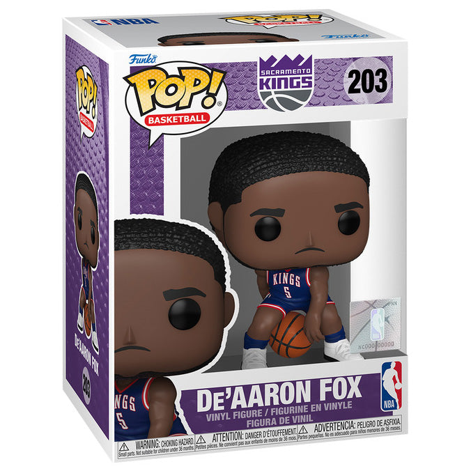 FUNKO POP! NBA BASKETBALL KINGS DE’AARON FOX no203