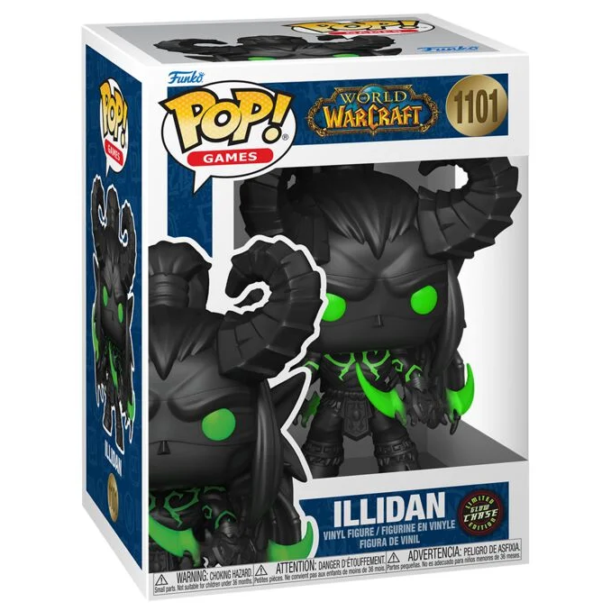 FUNKO POP! GAMES WORLD OF WARCRAFT ILLIDAN CHASE no1101