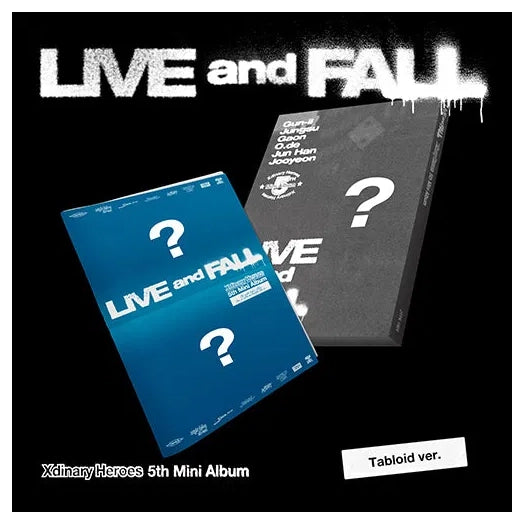 CD XDINARY HEROES LIVE AND FALL 5TH MINI ALBUM