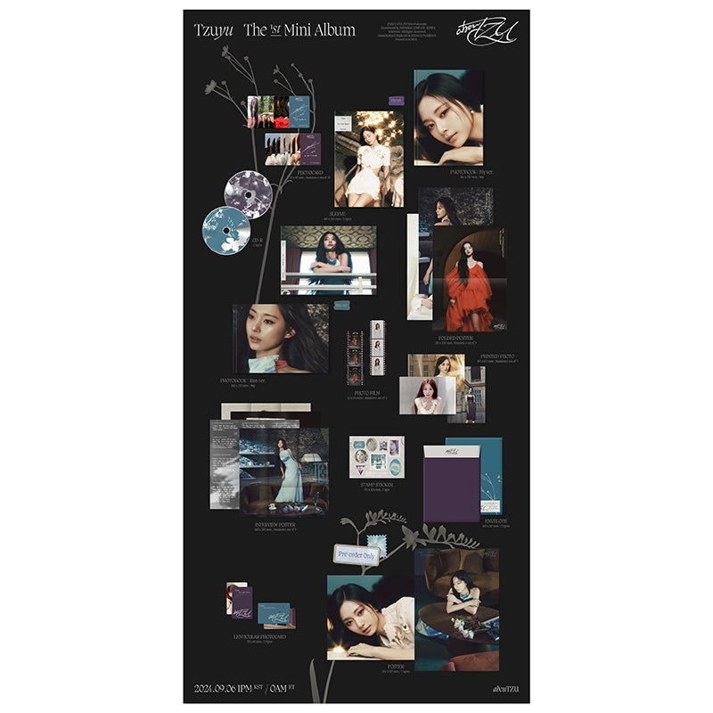 CD TZUYU ABOUTZU THE 1ST MINI ALBUM 2