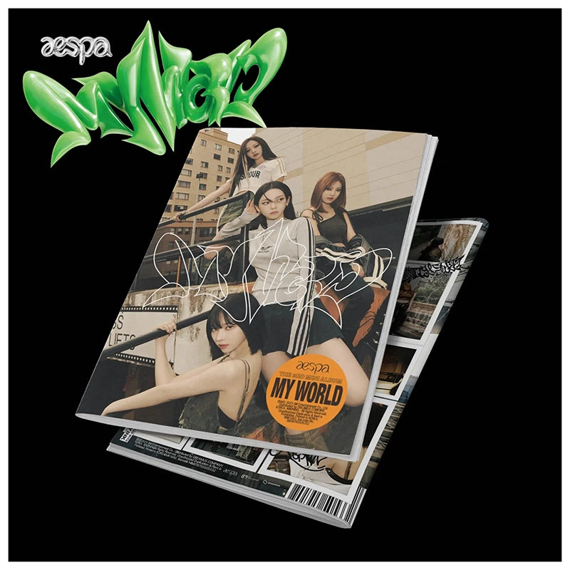 CD AESPA MY WORLD THE 3RD MINI ALBUM