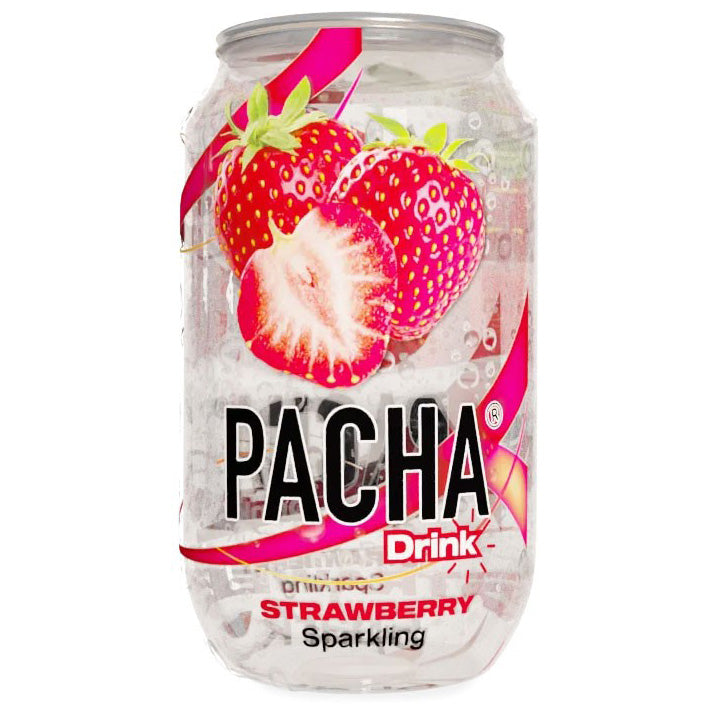 PACHA DRINK SPARKLING WATER STRAWBERRY 330ml
