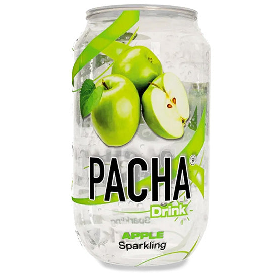 PACHA DRINK SPARKLING WATER APPLE 330ml