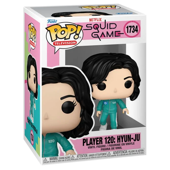 FUNKO POP! TELEVISION NETFLIX SQUID GAME PLAYER 120 HYUN-JU no1734