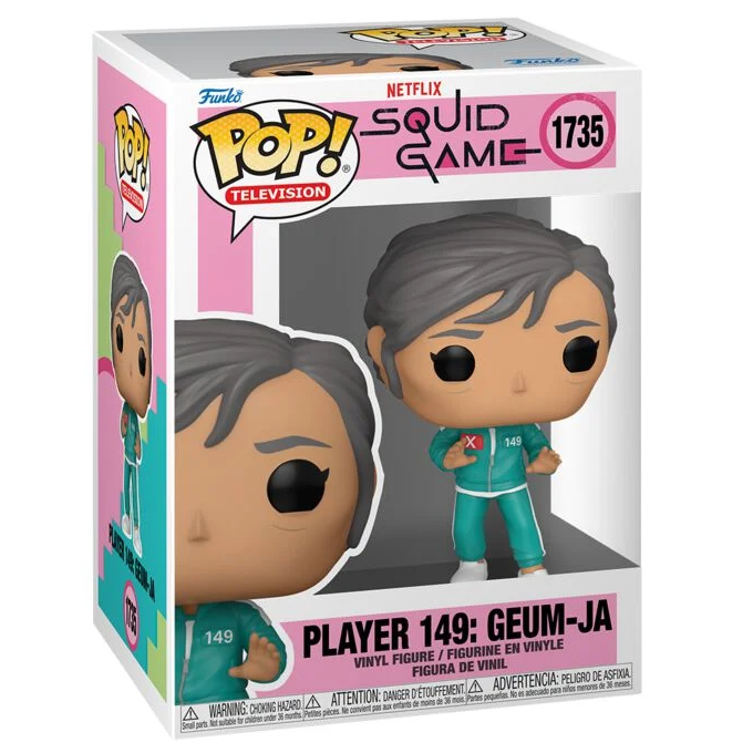 FUNKO POP! TELEVISION NETFLIX SQUID GAME PLAYER 149 GEUM-JA no1735