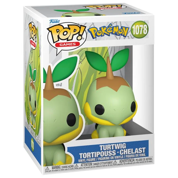 FUNKO POP! GAMES POKÉMON TURTWIG no1078