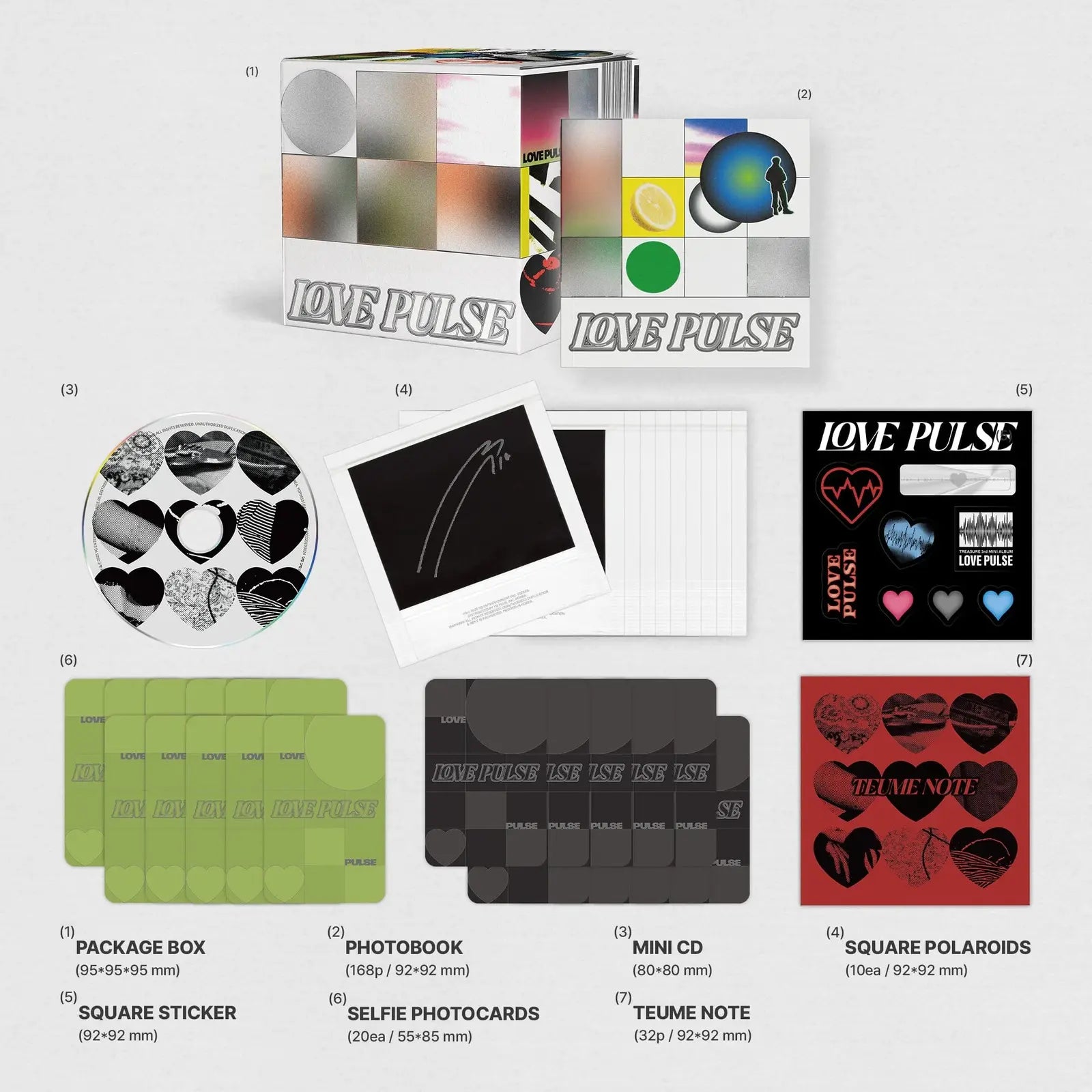 CD TREASURE LOVE PULSE 3