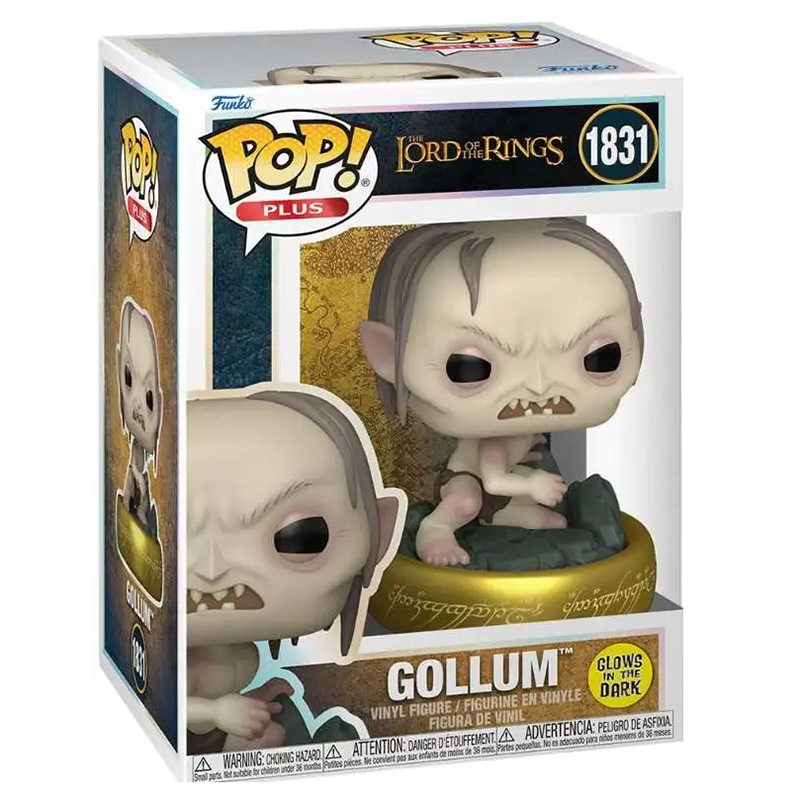 FUNKO POP! PLUS MOVIES THE LORD OF THE RINGS GOLLUM GITD no1831