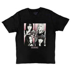 T-SHIRT BLACK PINK SHUT DOWN