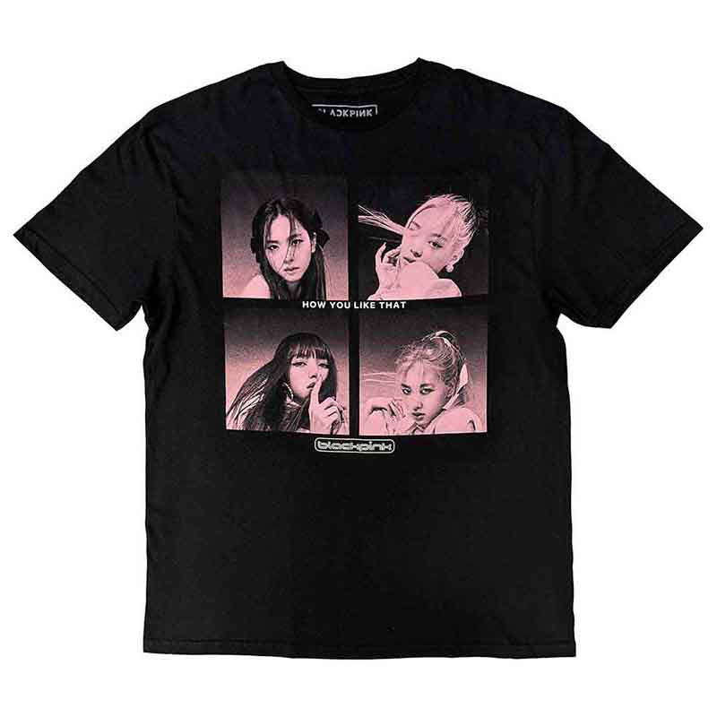 T-SHIRT BLACK PINK HOW YOU LIKE THAT