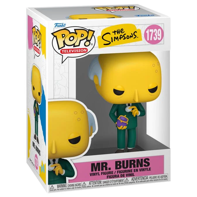 FUNKO POP! TELEVISION THE SIMPSONS MR. BURNS no1739