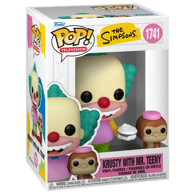 FUNKO POP! TELEVISION THE SIMPSONS KRUSTY WITH MR. TEENY no1741